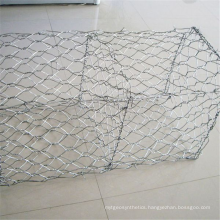 Galvanized gabion, hot-dip galvanized hexagonal woven gabion. Philippine Gabion wall Flood control and soil retaining